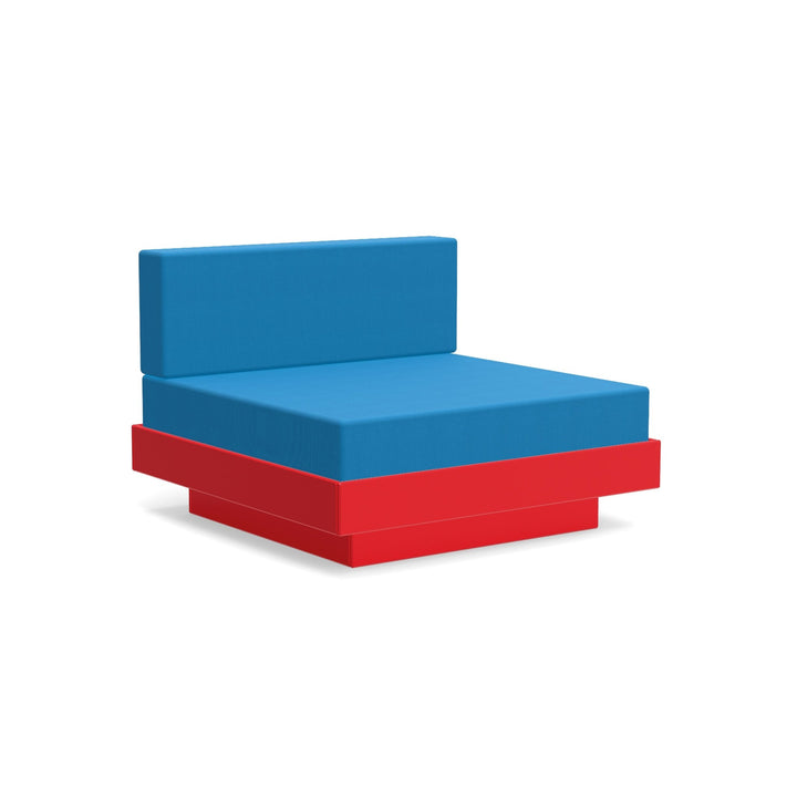 Platform One Lounge - Loll Designs - Outdoor Furniture - Apple Red - Regatta - HORNE