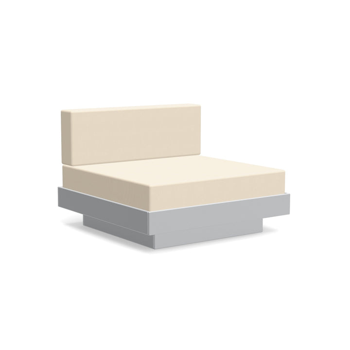 Platform One Lounge - Loll Designs - Outdoor Furniture - Driftwood - Flax - HORNE