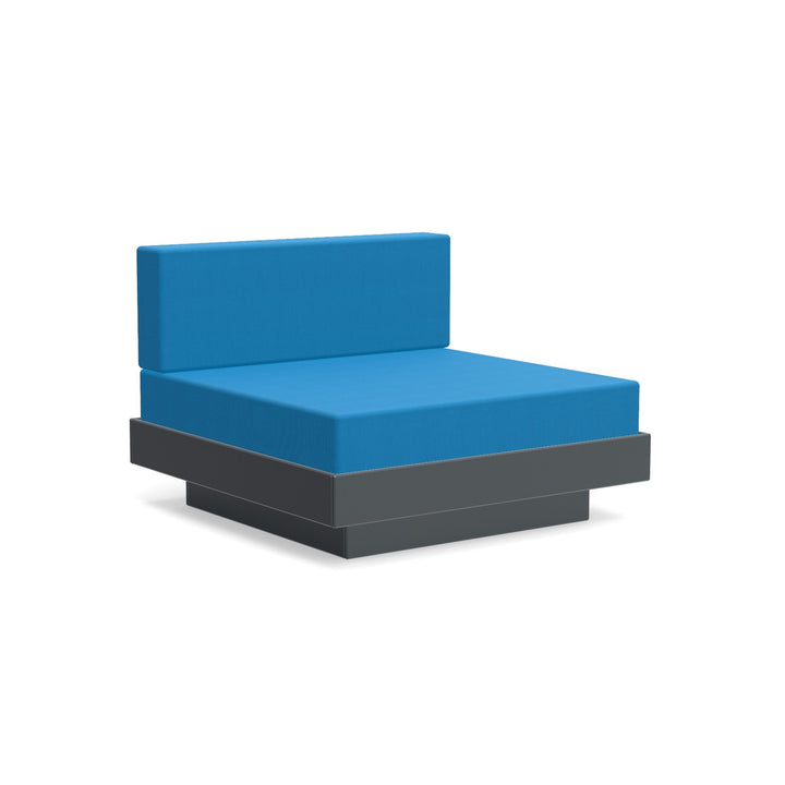 Platform One Lounge - Loll Designs - Outdoor Furniture - Charcoal Grey - Regatta - HORNE