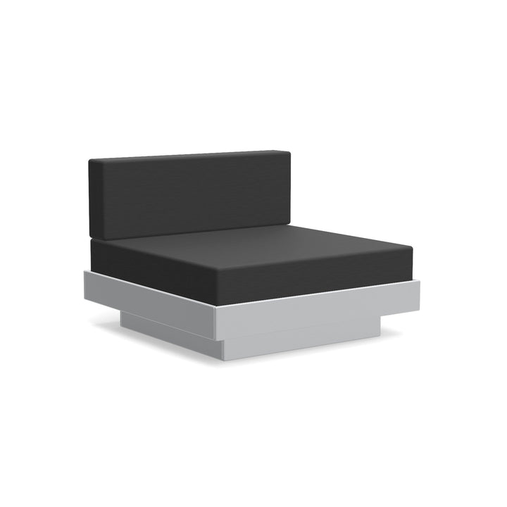 Platform One Lounge - Loll Designs - Outdoor Furniture - Driftwood - Charcoal - HORNE