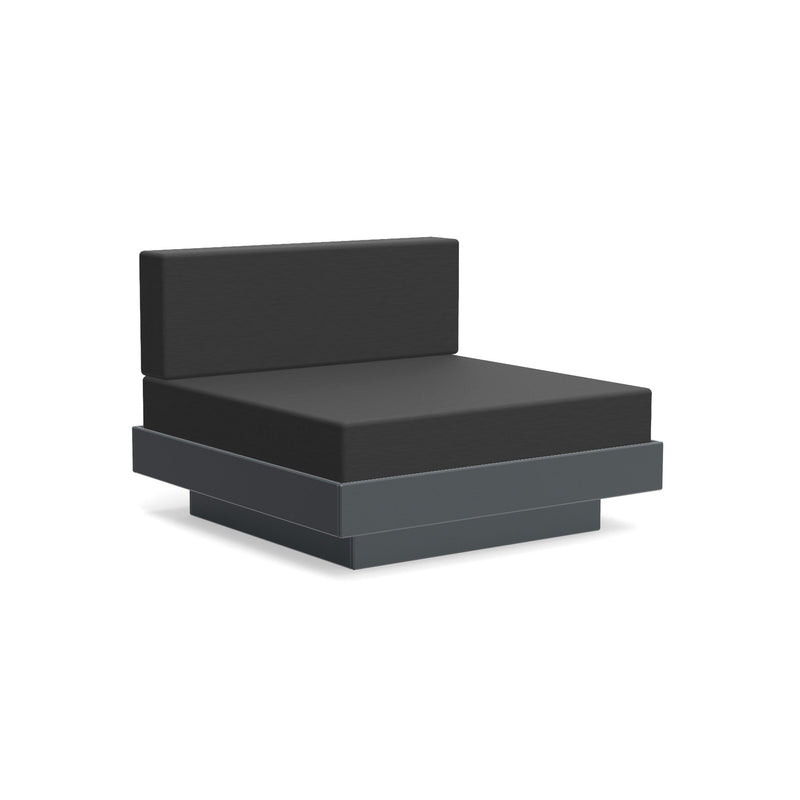 Platform One Lounge - Loll Designs - Outdoor Furniture - Black - Charcoal - HORNE