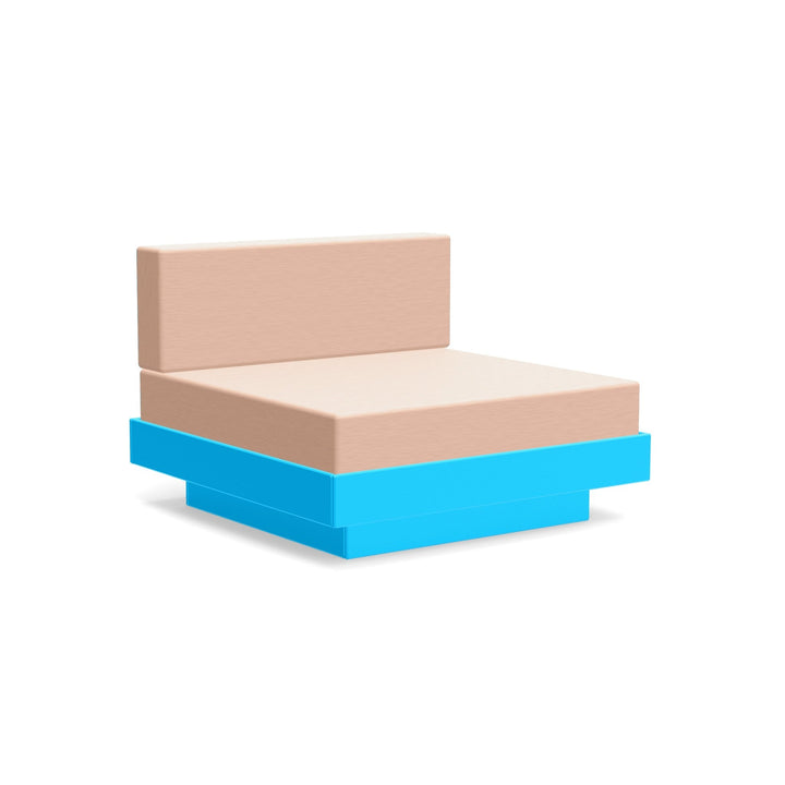 Platform One Lounge - Loll Designs - Outdoor Furniture - Sky Blue - Petal - HORNE