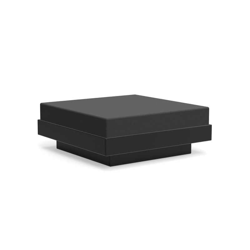 Platform One Ottoman - Loll Designs - Stools + Benches + Ottomans - Black - Charcoal - HORNE