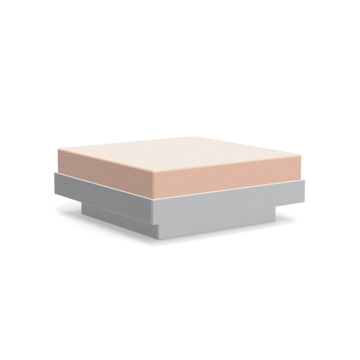 Platform One Ottoman - Loll Designs - Stools + Benches + Ottomans - Driftwood - Petal - HORNE
