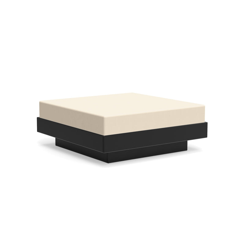 Platform One Ottoman - Loll Designs - Stools + Benches + Ottomans - Black - Charcoal - HORNE