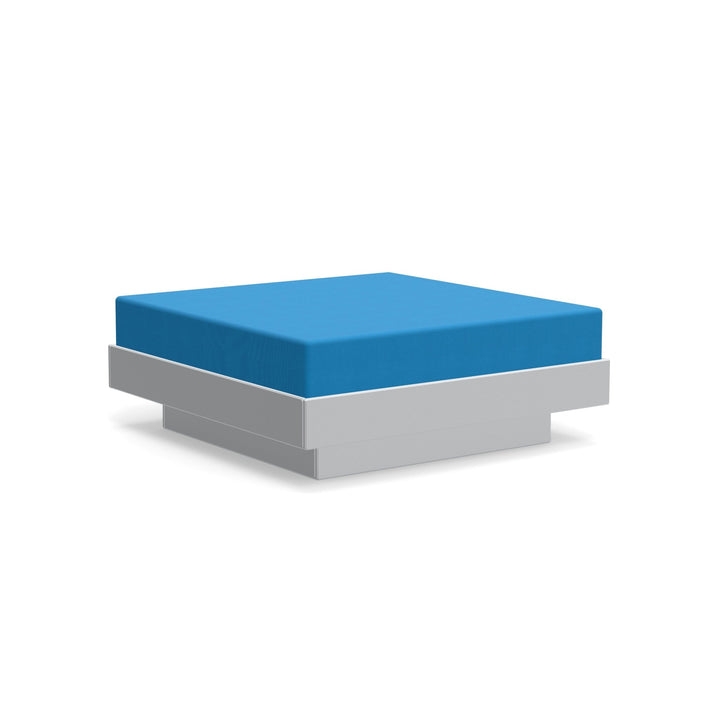 Platform One Ottoman - Loll Designs - Stools + Benches + Ottomans - Driftwood - Regatta - HORNE