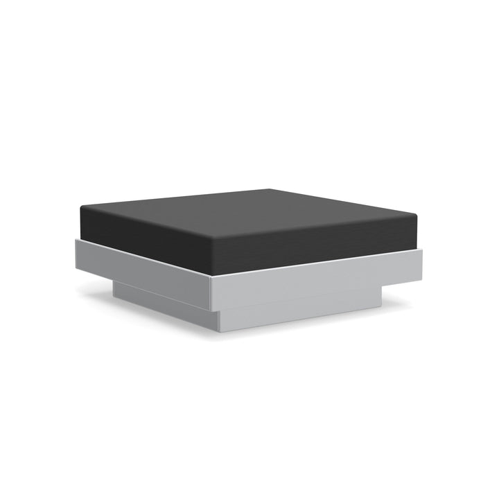 Platform One Ottoman - Loll Designs - Stools + Benches + Ottomans - Driftwood - Charcoal - HORNE