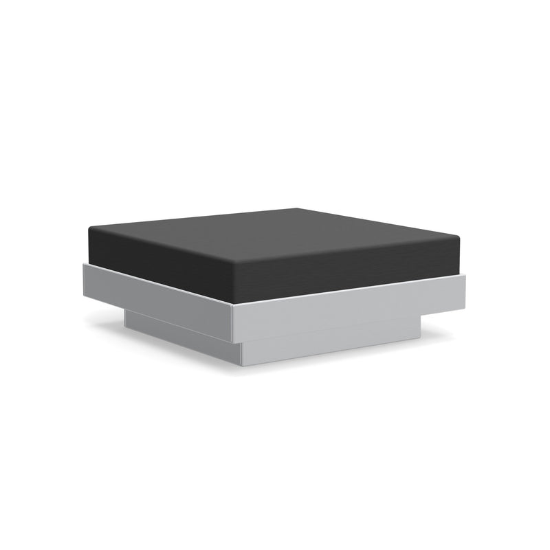Platform One Ottoman - Loll Designs - Stools + Benches + Ottomans - Black - Charcoal - HORNE