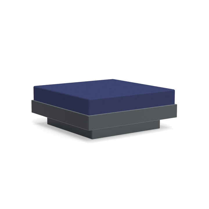 Platform One Ottoman - Loll Designs - Stools + Benches + Ottomans - Charcoal Grey - Navy - HORNE