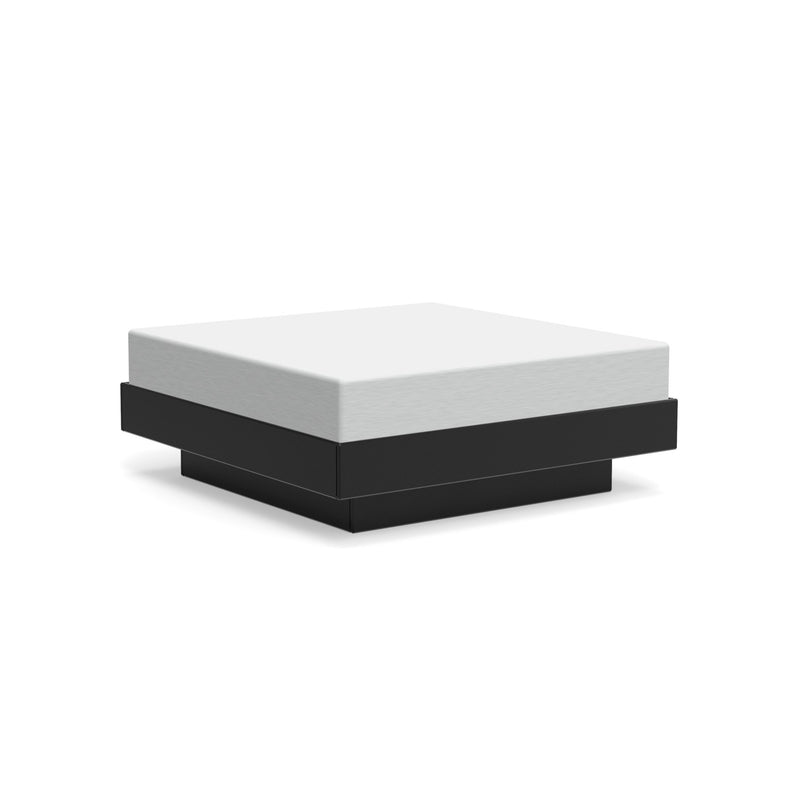 Platform One Ottoman - Loll Designs - Stools + Benches + Ottomans - Black - Charcoal - HORNE