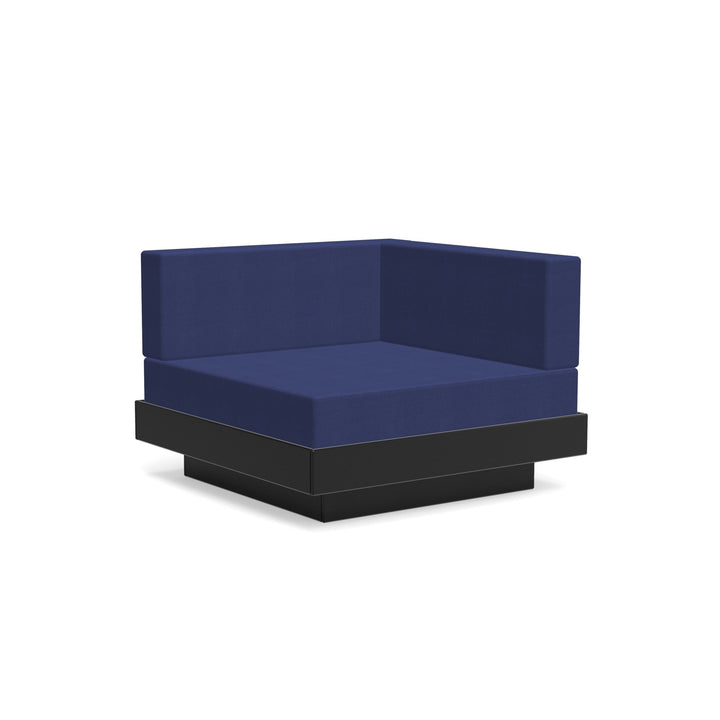 Platform One Sectional Corner - Loll Designs - Outdoor Furniture - Black - Navy - HORNE
