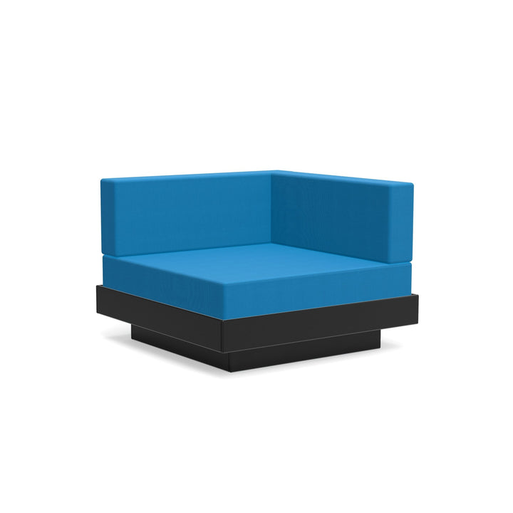 Platform One Sectional Corner - Loll Designs - Outdoor Furniture - Black - Regatta - HORNE