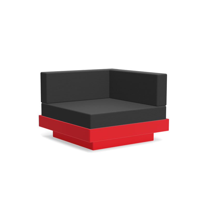 Platform One Sectional Corner - Loll Designs - Outdoor Furniture - Black - Charcoal - HORNE