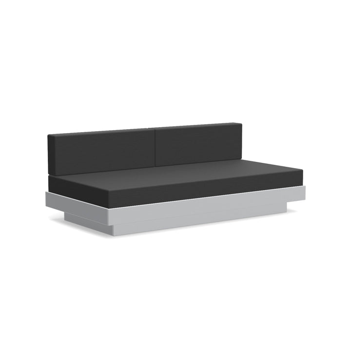 Platform One Sectional Sofa - Loll Designs - Outdoor Furniture - Driftwood - Charcoal - HORNE