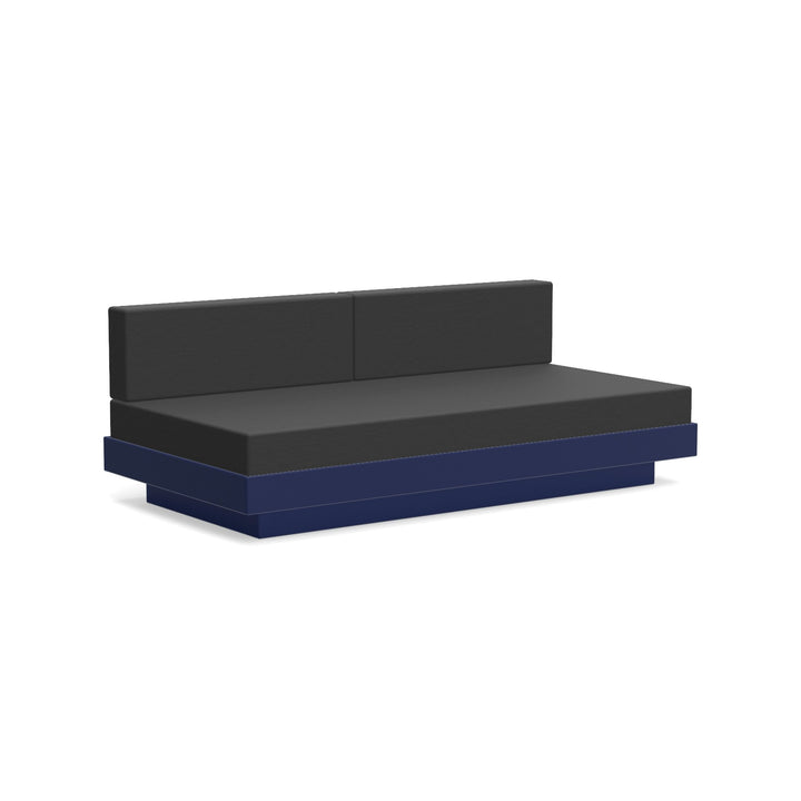 Platform One Sectional Sofa - Loll Designs - Outdoor Furniture - Navy Blue - Charcoal - HORNE