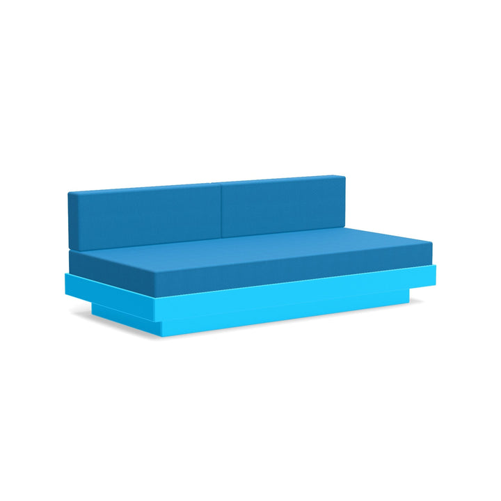 Platform One Sectional Sofa - Loll Designs - Outdoor Furniture - Sky Blue - Regatta - HORNE