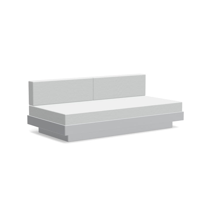 Platform One Sectional Sofa - Loll Designs - Outdoor Furniture - Driftwood - Silver - HORNE