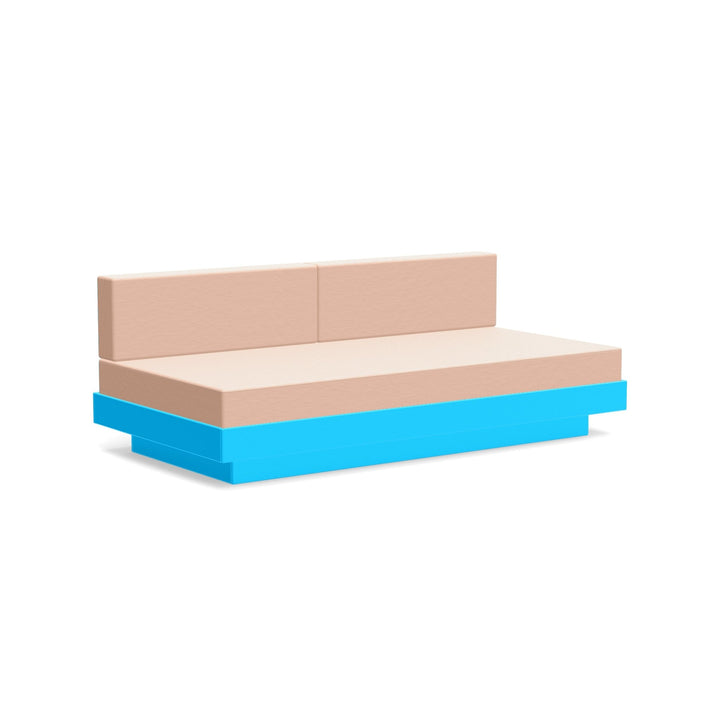 Platform One Sectional Sofa - Loll Designs - Outdoor Furniture - Sky Blue - Petal - HORNE