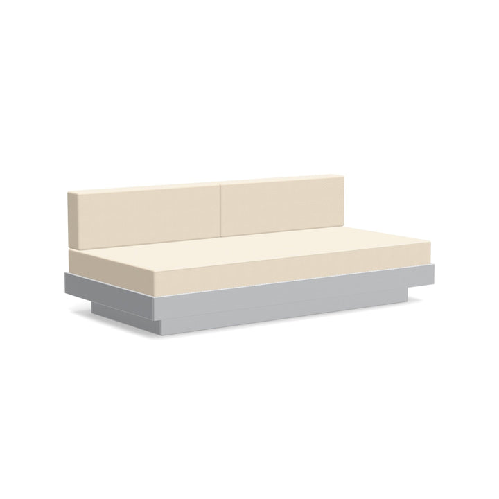 Platform One Sectional Sofa - Loll Designs - Outdoor Furniture - Driftwood - Flax - HORNE