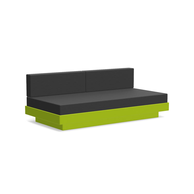 Platform One Sectional Sofa - Loll Designs - Outdoor Furniture - Black - Charcoal - HORNE