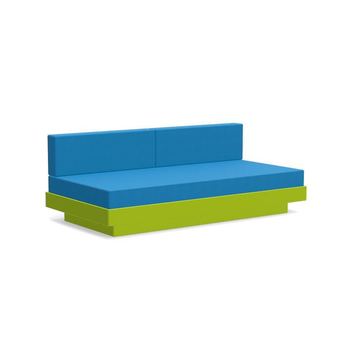 Platform One Sectional Sofa - Loll Designs - Outdoor Furniture - Leaf Green - Regatta - HORNE