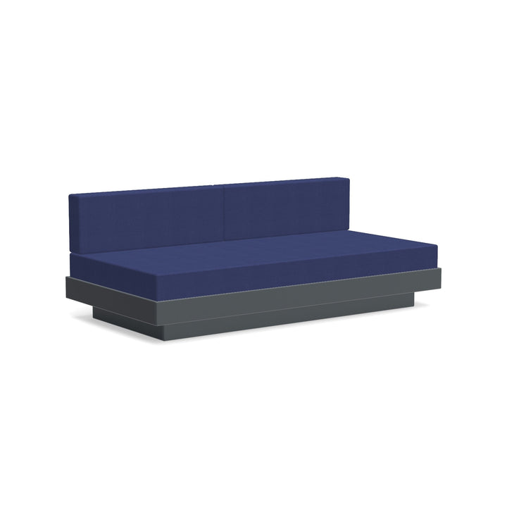 Platform One Sectional Sofa - Loll Designs - Outdoor Furniture - Charcoal Grey - Navy - HORNE