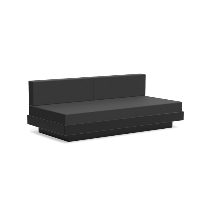 Platform One Sectional Sofa - Loll Designs - Outdoor Furniture - Black - Charcoal - HORNE