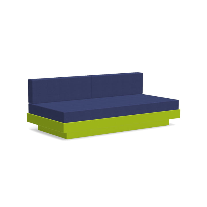 Platform One Sectional Sofa - Loll Designs - Outdoor Furniture - Leaf Green - Navy - HORNE