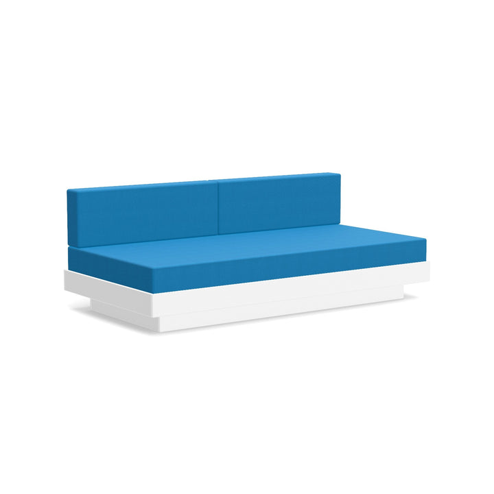 Platform One Sectional Sofa - Loll Designs - Outdoor Furniture - Cloud White - Regatta - HORNE