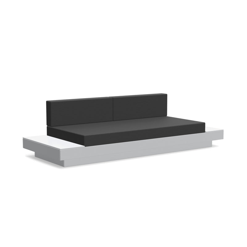 Platform One Sofa With Tables - Loll Designs - Outdoor Furniture - Black - Charcoal - HORNE