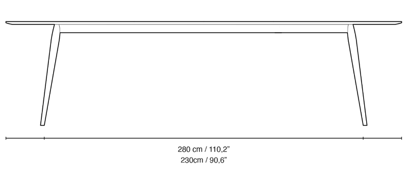 PLAYdinner Lamé Dining Table - Bruunmunch - Tables - 70.9