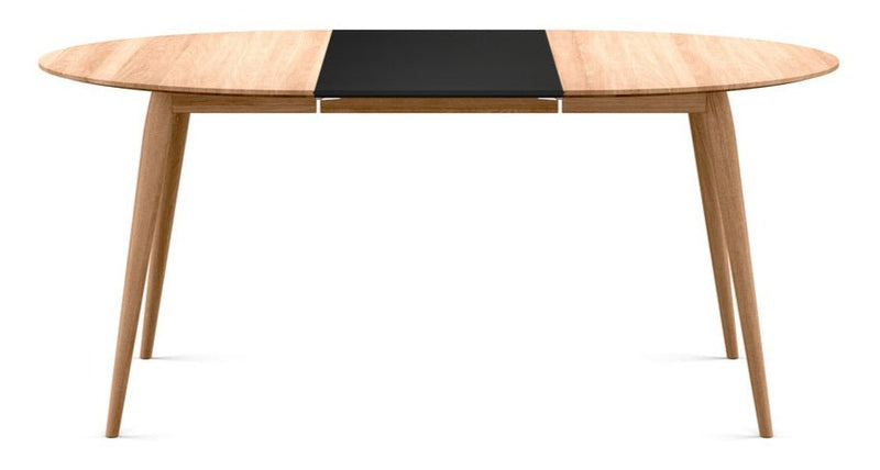 PLAYdinner Round Dining Table - Extendable - Bruunmunch - Tables - Natural Oil - No Plates - HORNE