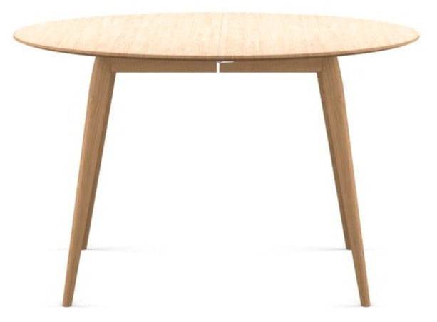 PLAYdinner Round Dining Table - Extendable - Bruunmunch - Tables - Natural Oil - No Plates - HORNE