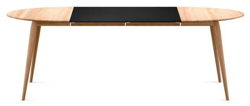 PLAYdinner Round Dining Table - Extendable - Bruunmunch - Tables - Natural Oil - No Plates - HORNE