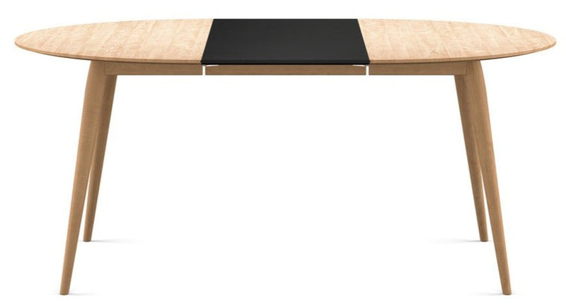 PLAYdinner Round Dining Table - Extendable - Bruunmunch - Tables - Natural Oil - No Plates - HORNE