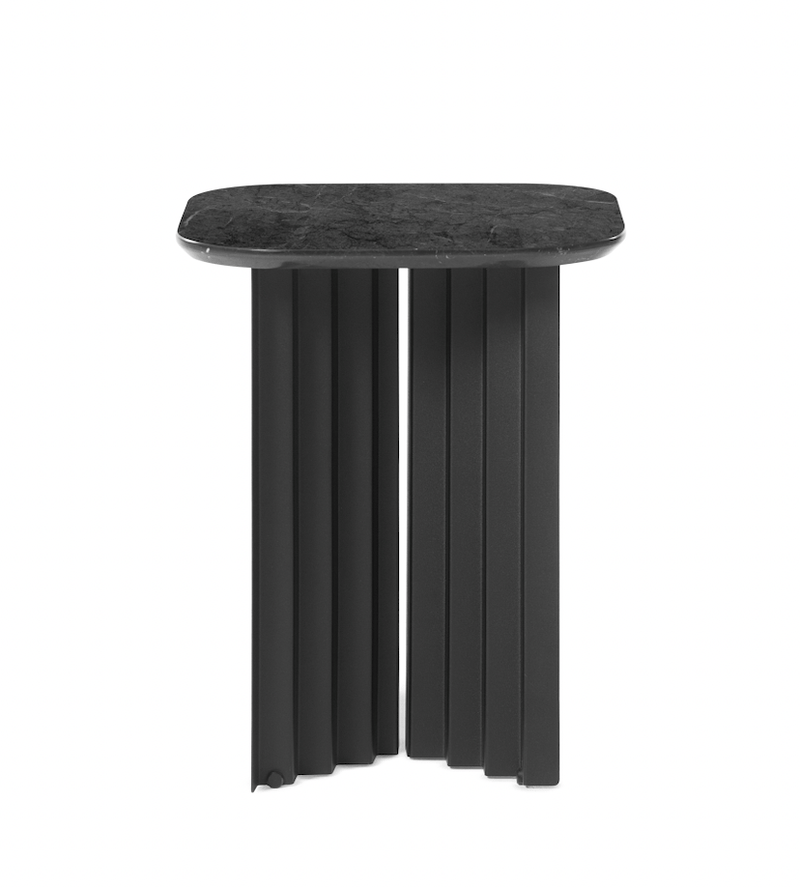 Plec Rectangular Coffee Table - Small - RS Barcelona - Tables + Desks - White Metal - HORNE