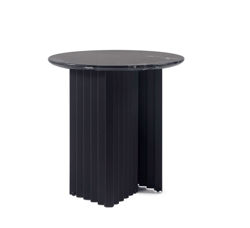 Plec Round Coffee Table - Small - RS Barcelona - Tables + Desks - White Steel - HORNE