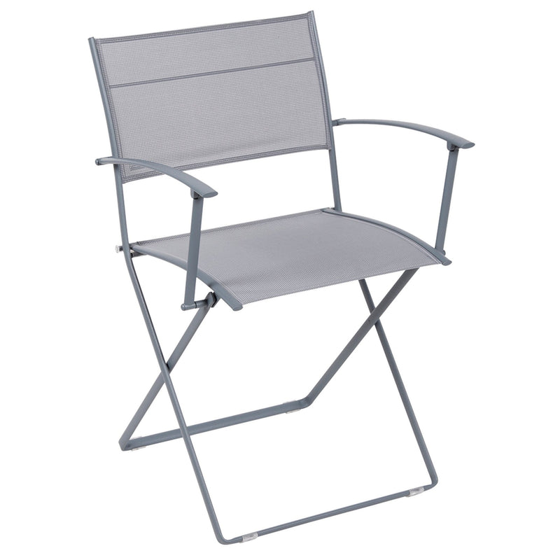 Plein Air Armchair - Stereo Fabric - Set of 2 - Fermob - Outdoor Furniture - Acapulco Blue - HORNE