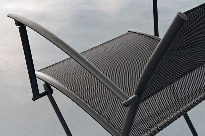 Plein Air Armchair - Stereo Fabric - Set of 2 - Fermob - Outdoor Furniture - Acapulco Blue - HORNE