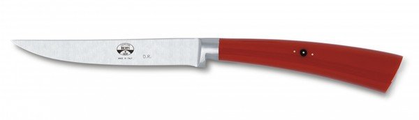 Plenum Steak Knife - Red Lucite Set of 6