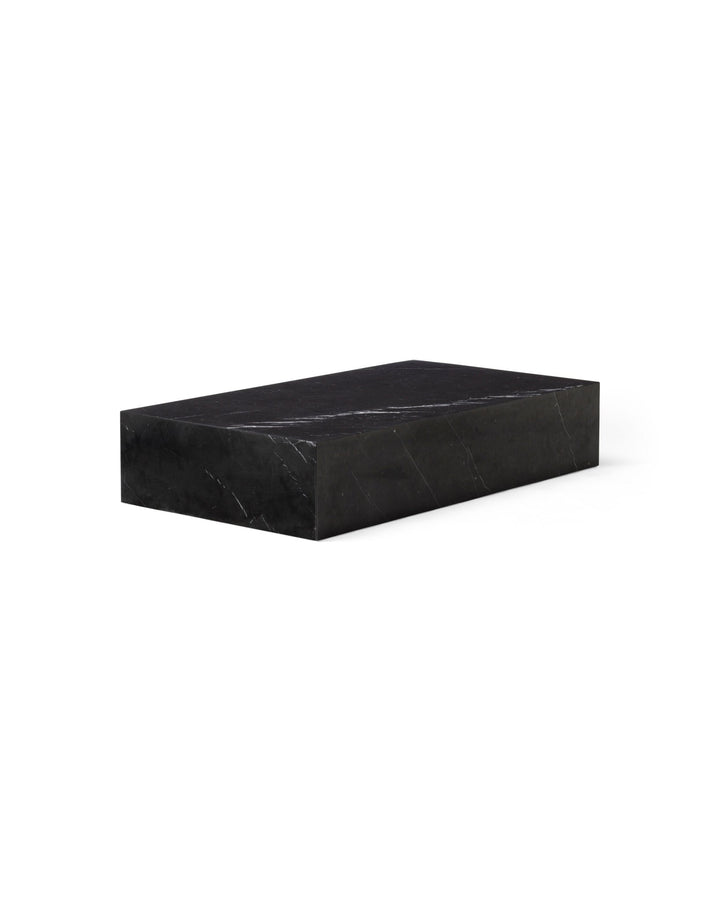 Plinth - Audo Copenhagen - Tables + Desks - Tall - Calacatta Viola Marble - HORNE