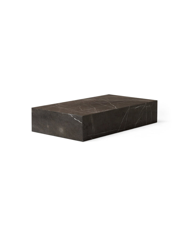 Plinth - Audo Copenhagen - Tables + Desks - Tall - Calacatta Viola Marble - HORNE
