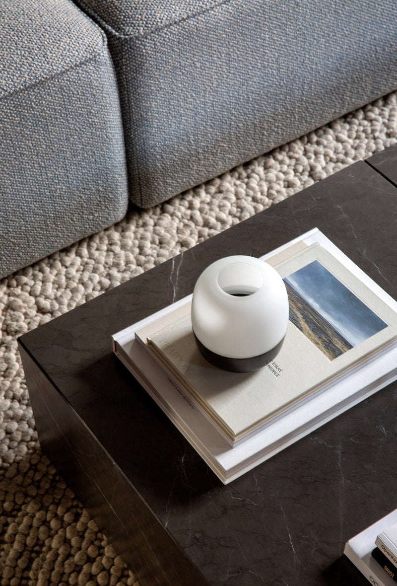 Plinth - Audo Copenhagen - Tables + Desks - Tall - Calacatta Viola Marble - HORNE