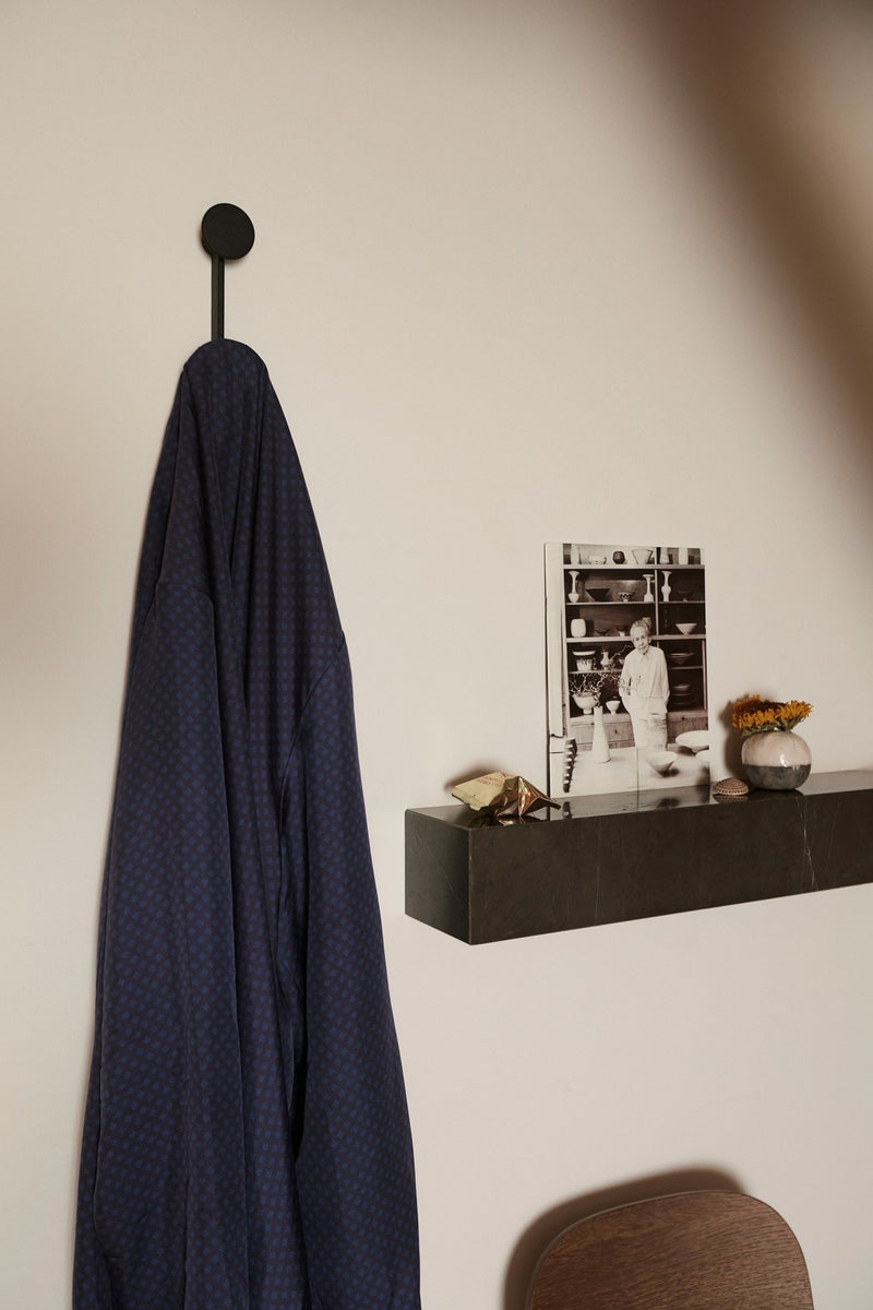 Plinth Shelf - Audo Copenhagen - Shelving - Grey Kendzo Marble - HORNE