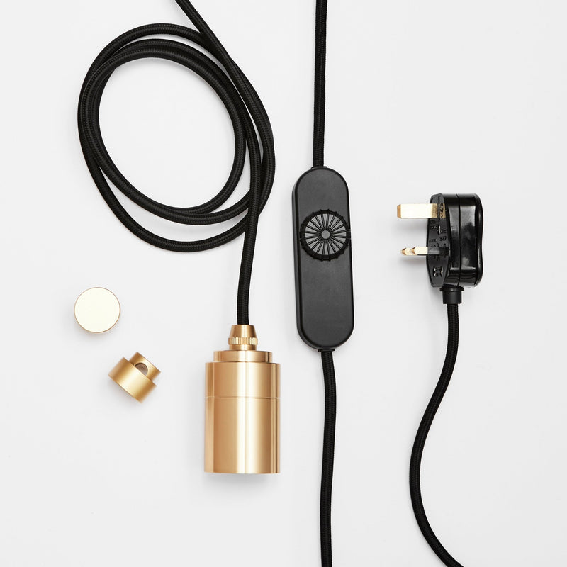 Plug - In Pendant - Tala - Brass - Voronoi I - HORNE