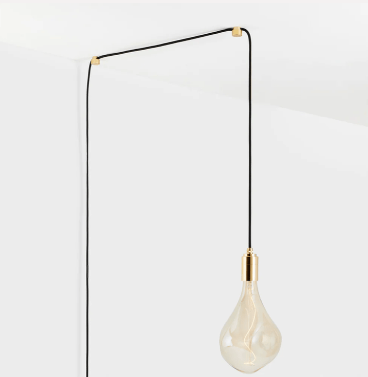 Plug - In Pendant - Tala - Brass - Voronoi III - HORNE