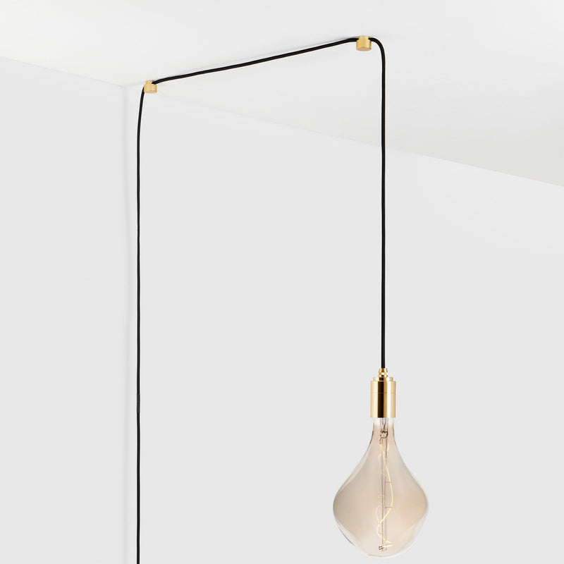 Plug - In Pendant - Tala - Brass - Voronoi I - HORNE