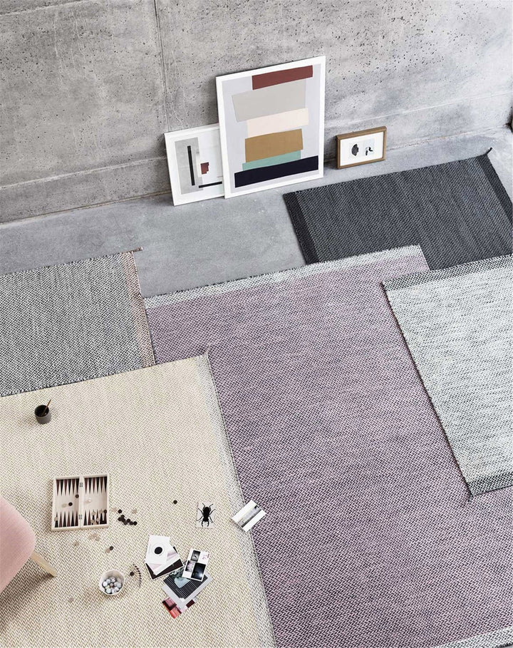 Ply Rug - Muuto - Rugs - Small - Black - White - HORNE