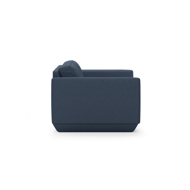 Podium Sofa: 2 - Seater - Gus* Modern - Sofas - Bayview Silver - HORNE