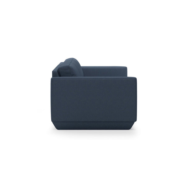Podium Sofa: 3 - Seater - Gus* Modern - Sofas - Hanson Navy - HORNE